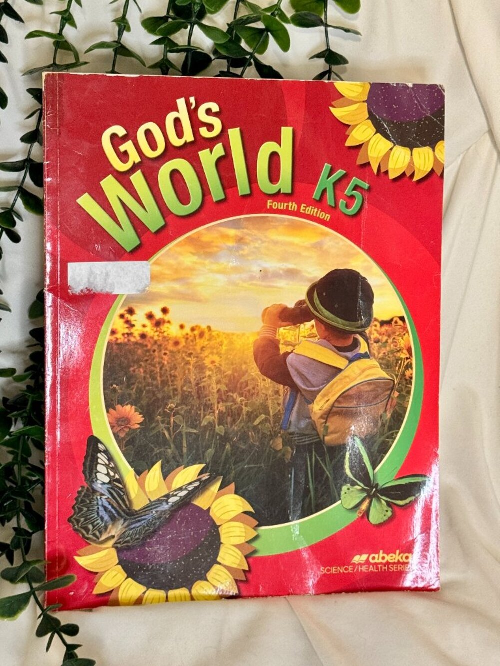 Abeka God's World K5 Science Health Series 4th Edition Kindergarten Textbook